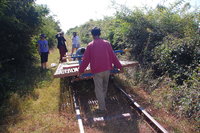 Reassembling the bamboo train