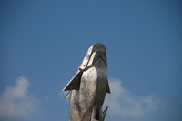 Fish statue, Chau Doc