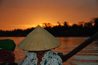 Dawn on the Mekong