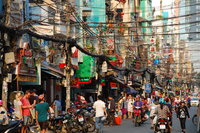 Saigon street scene