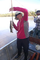 Fishing at Muyuna Lodge