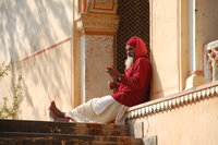 Galta Monk, Jaipur