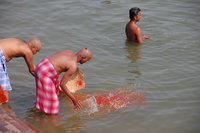 Varanasi pilgrims