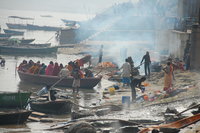 Varanasi burning ghat