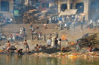 Varanasi burning ghat