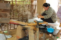 Rice paper factory