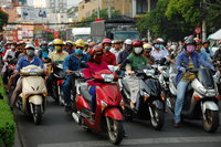 Saigon street scene