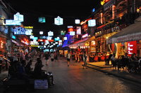 Siem Reap by night