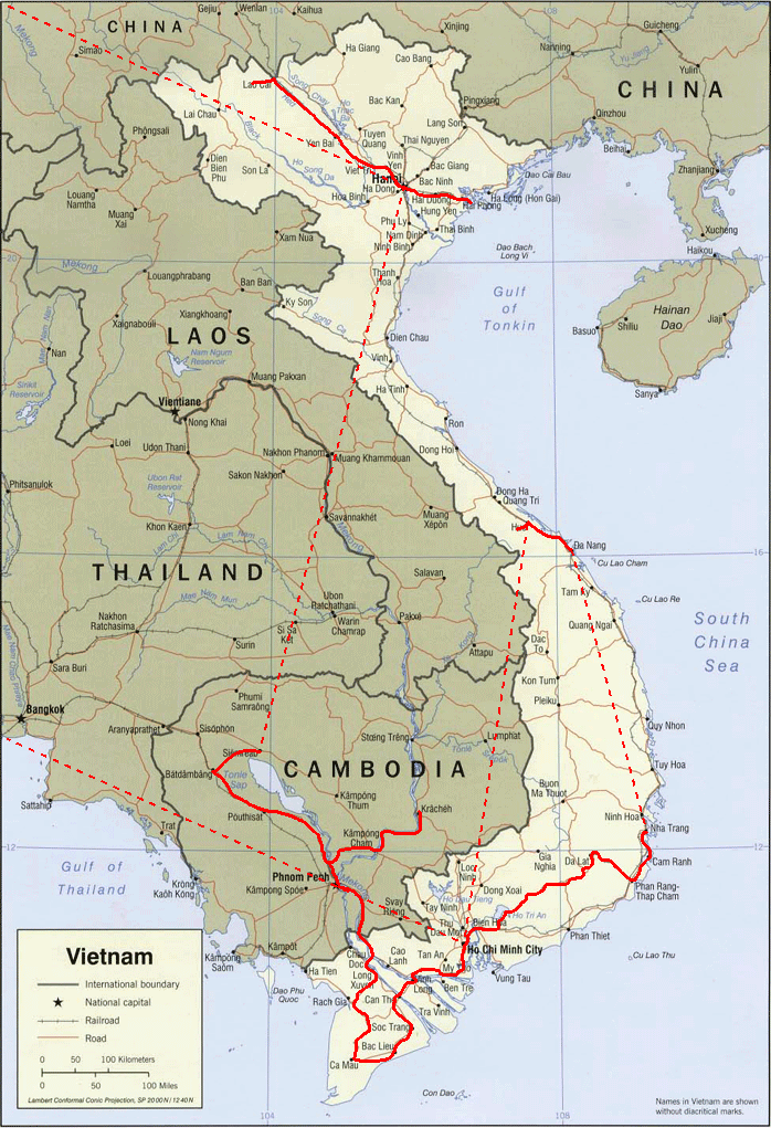 [Route Map]