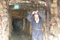 Exiting Santa Elena Mine, Potosi