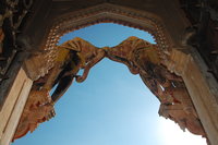Hathi Pol, Garh Temple