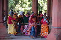Red Fort Tourists