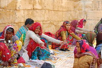Traders in Jaisalmer Fort