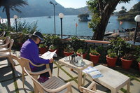 Taking tea at Mt Abu