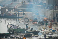 Varanasi burning ghat